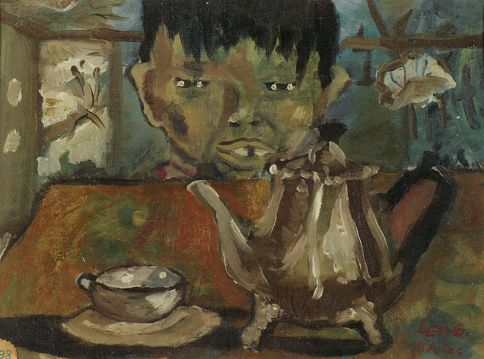 PORTADA 1951 Tetera y niño