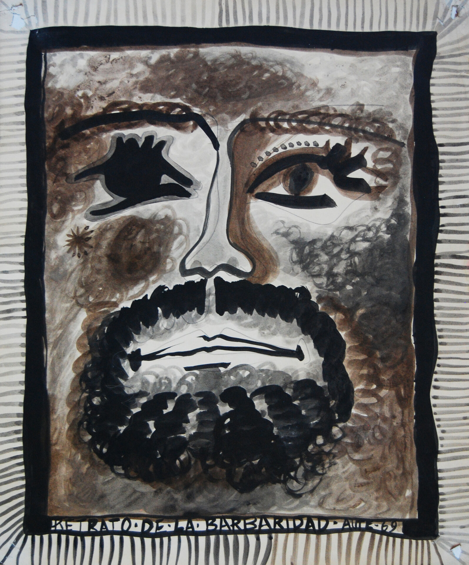 1969 Retrato de la barbaridad