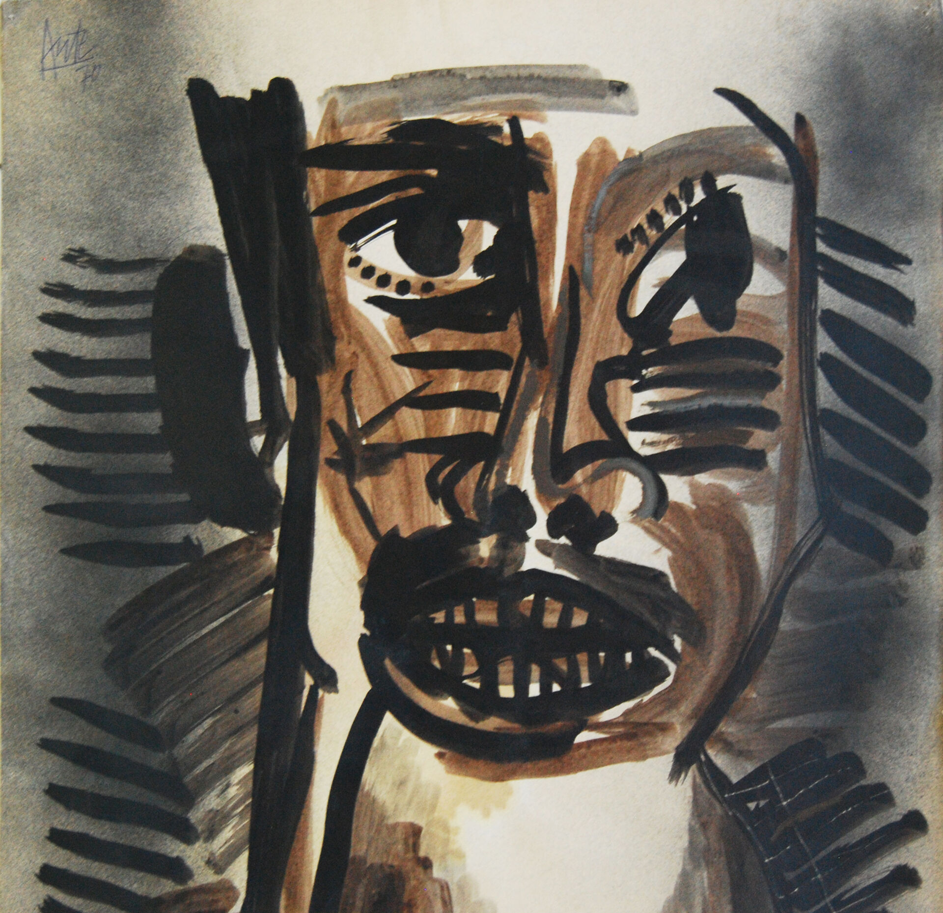 Cabeza tinta 1970