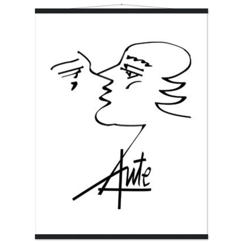 Lámina Aute — Póster clásico con colgador