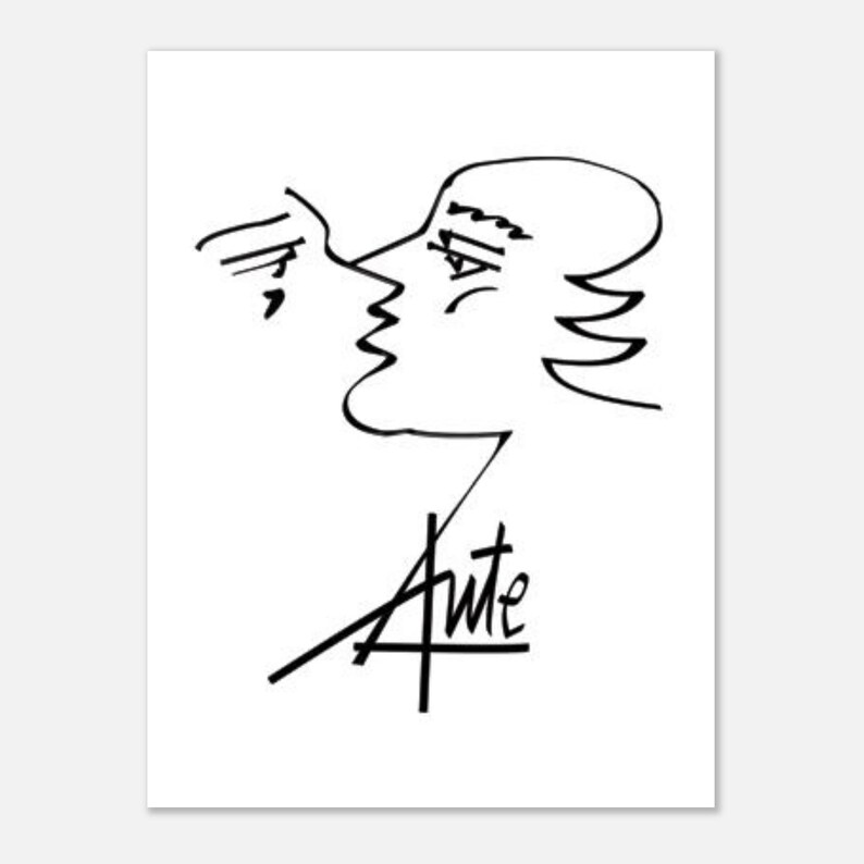 Lámina Aute — Póster de papel mate prémium